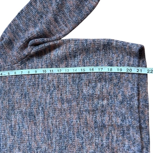 Madewell Space-Dyed Eaton Puff-Sleeve Pullover Sweater- Size Small - Picture 11 of 12